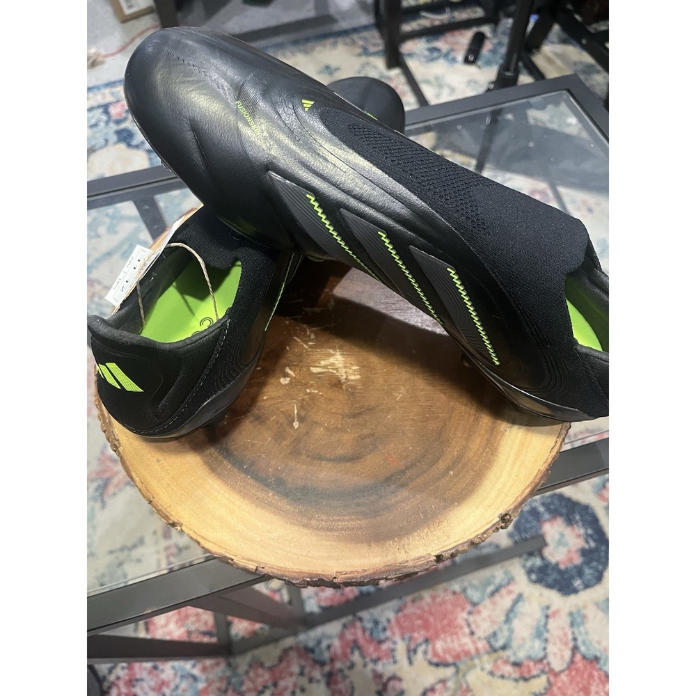 Adidas Copa Pure III Elite Soccer Cleats Mens 11 Black New Laceless FG IE1616 - Picture 5 of 15